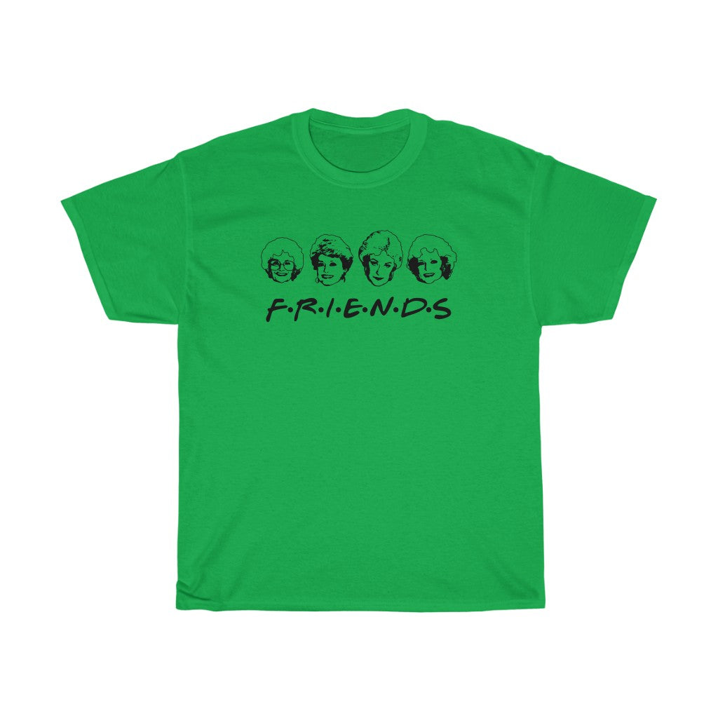 Golden Friends Men's Relaxed Fit Short Sleeve Tee