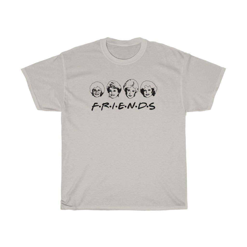 Golden Friends Men's Relaxed Fit Short Sleeve Tee