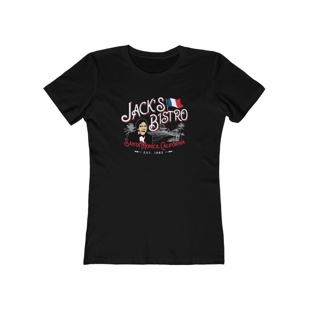 Jack's Bistro Women's Fitted Boyfriend Tee
