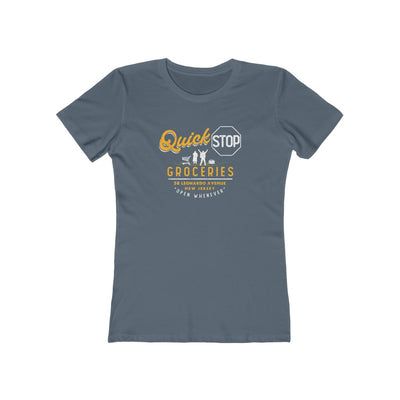 Quick Stop Groceries Women's Boyfriend Tee