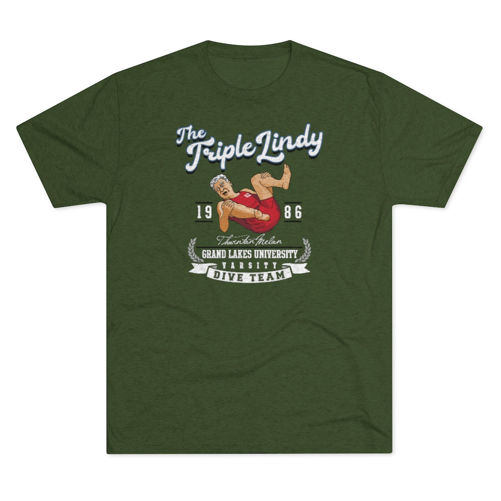 The Triple Lindy Men's/Unisex Tri-Blend Ultra Soft Tee
