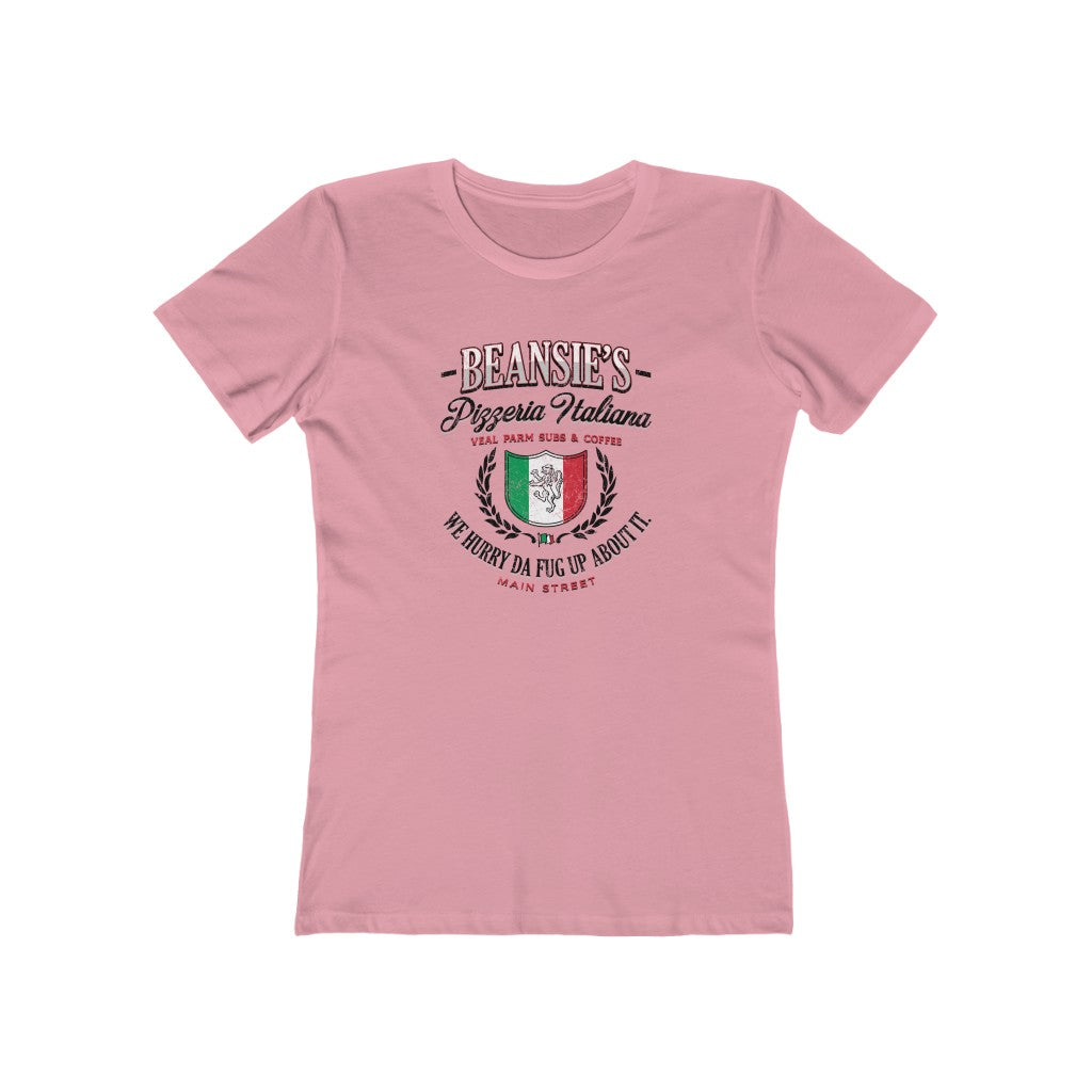 Beansie's Pizzeria Italiana Women's Boyfriend Tee
