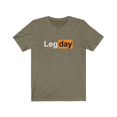 Leg day Men's/Unisex Super Soft Tee