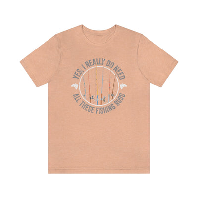 All These Fishing Rods Men's/Unisex Super Soft Tee