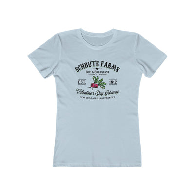 Schrute Farms Valentine's Day Getaway Women's Boyfriend Tee