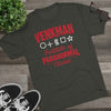 Venkman Institute of Paranormal Studies Men's/Unisex Tri-Blend Ultra Soft Tee