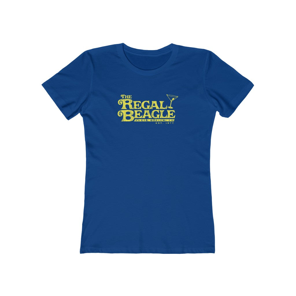 The Regal Beagle Women's Fitted Boyfriend Tee