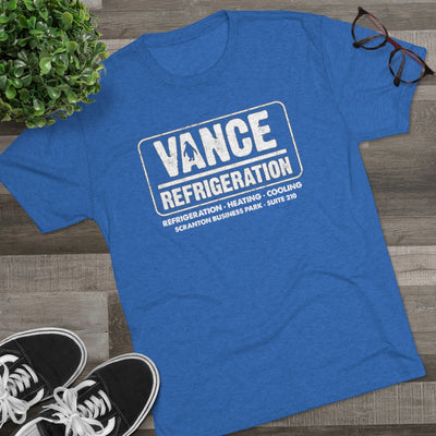 Vance Refrigeration Men's/Unisex Tri-Blend Ultra Soft Tee