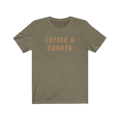 Coffee & Donuts Men's/Unisex Super Soft Tee