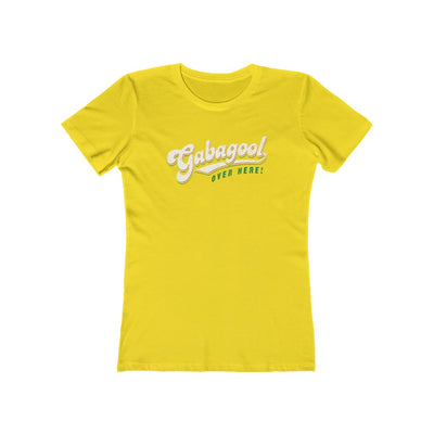 Gabagool, Over Here!  Women's Boyfriend Tee