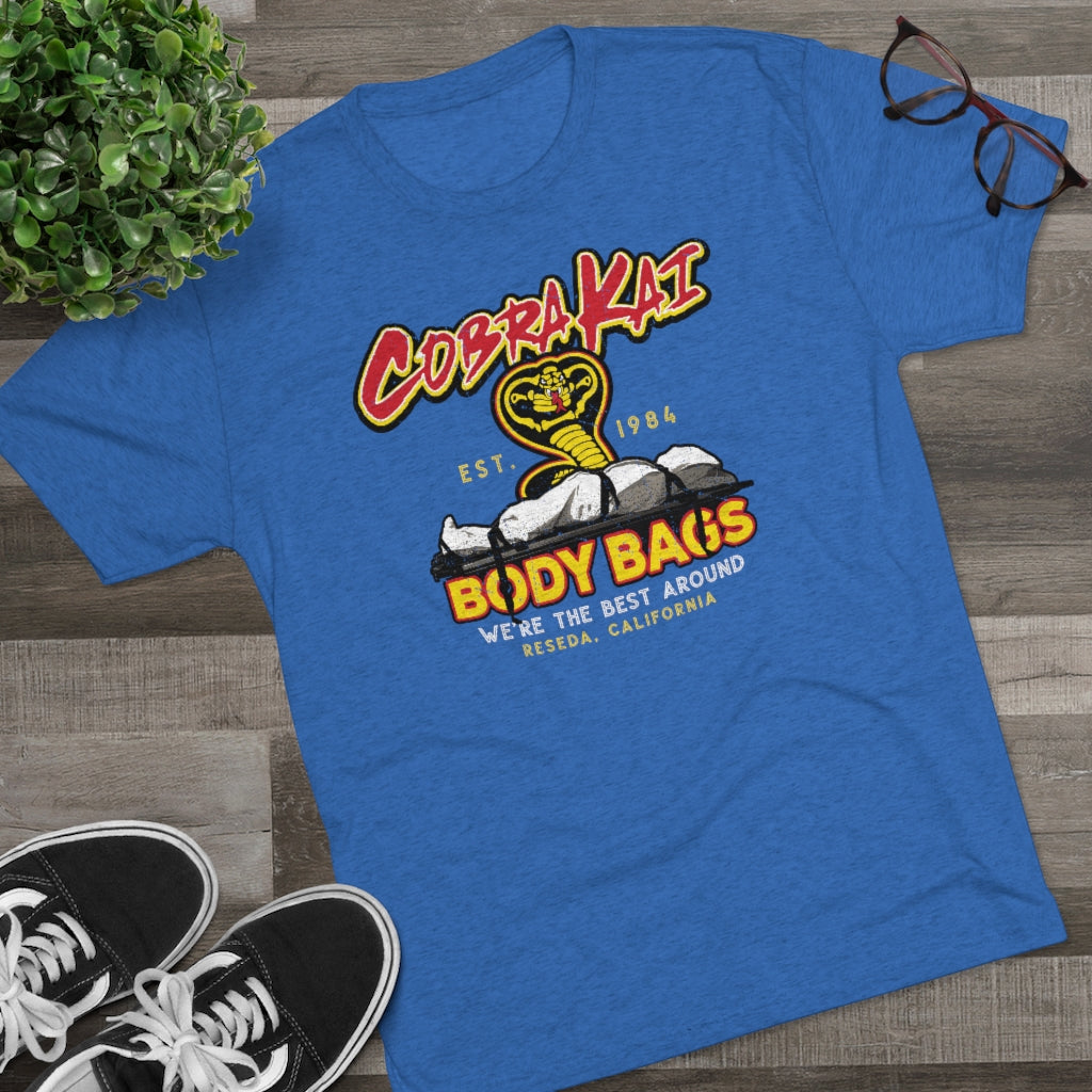 Cobra Kai Body Bags Men's/Unisex Tri-Blend Ultra Soft Tee