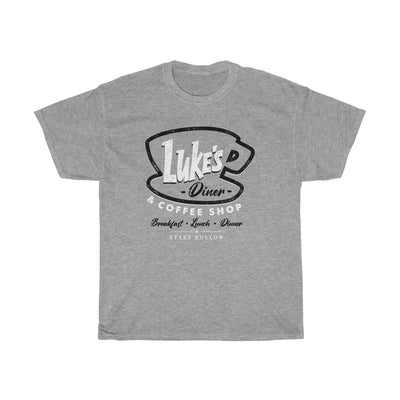 Luke's Diner & Coffee Shop Men's Relaxed Fit Short Sleeve Tee