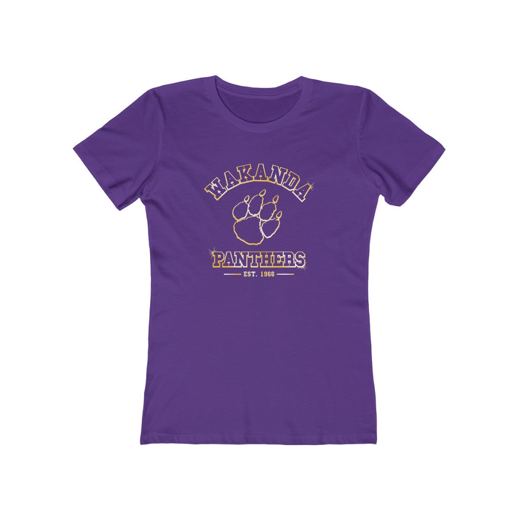 Wakanda Panthers Women's Boyfriend Tee