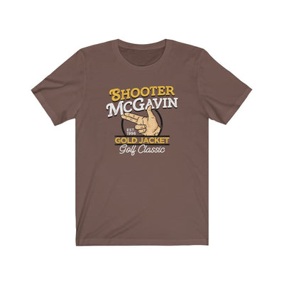 Shooter McGavin Gold Jacket Golf Classic Men's/Unisex Super Soft Tee