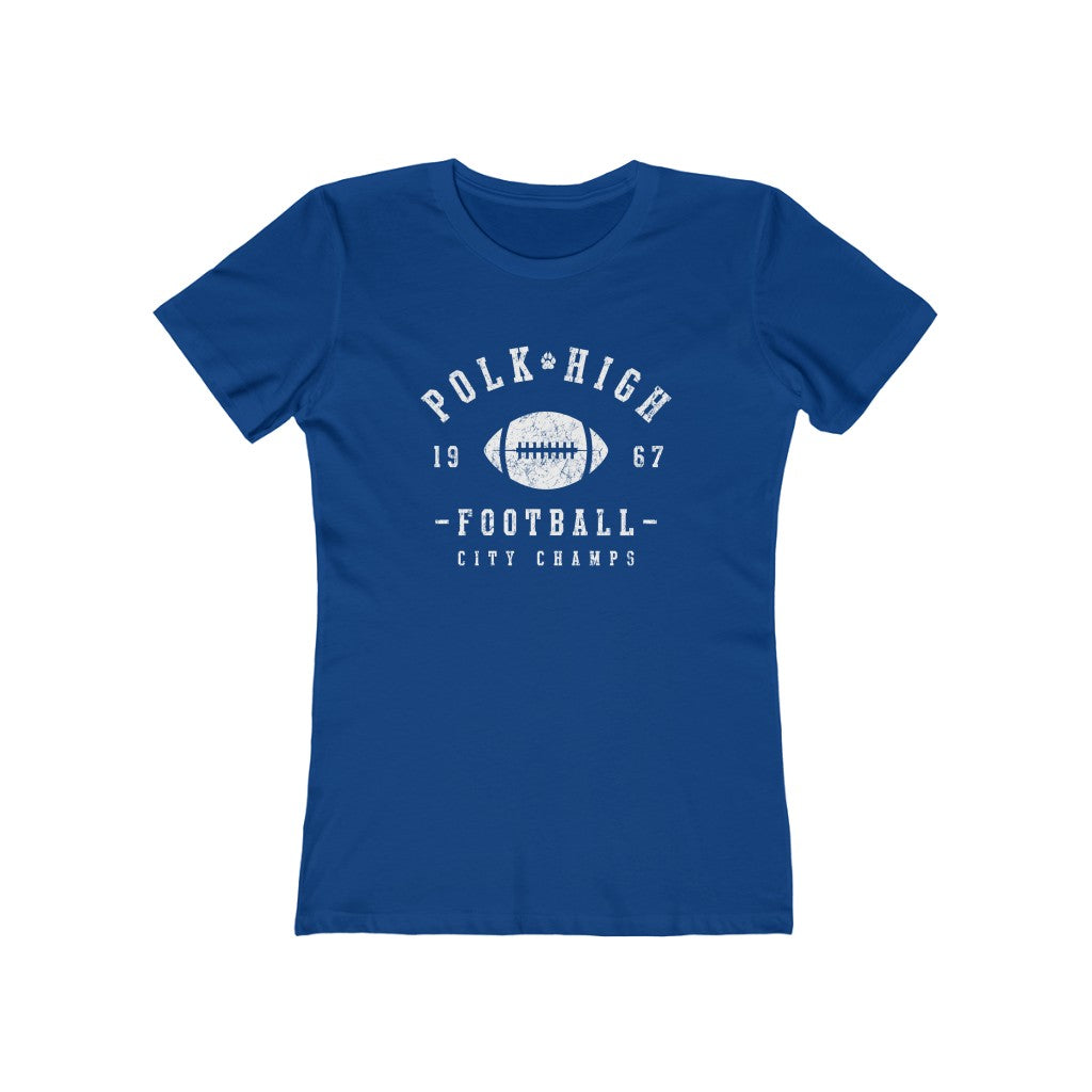 Polk High Football Women's Boyfriend Tee