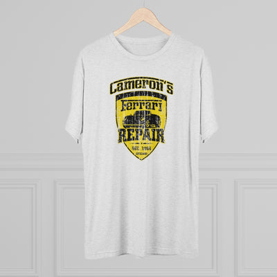 Cameron's Ferrari Repair Men's/Unisex Tri-Blend Ultra Soft Tee