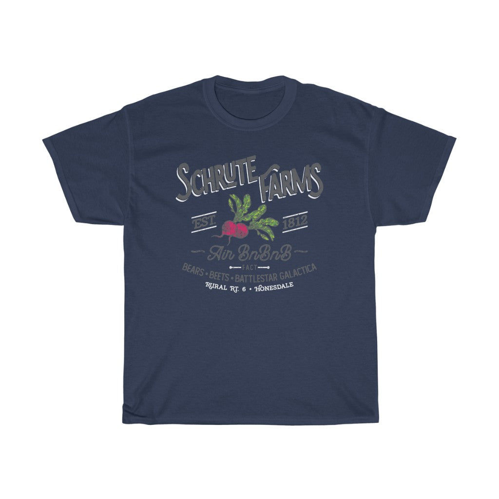 Schrute Farms Air BnBnB Men's Relaxed Fit Short Sleeve Tee