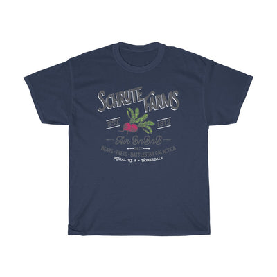 Schrute Farms Air BnBnB Men's Relaxed Fit Short Sleeve Tee