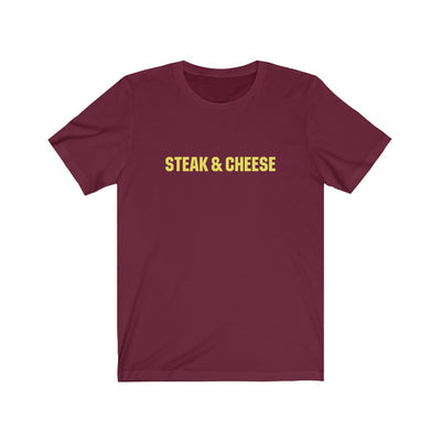 Steak & Cheese Men's/Unisex Cotton Crew Tee