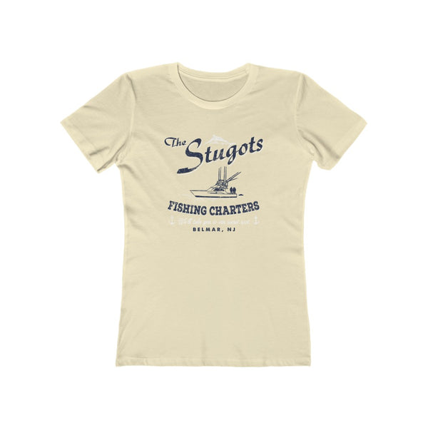 The Stugots Fishing Charters Women's Fitted Boyfriend Tee