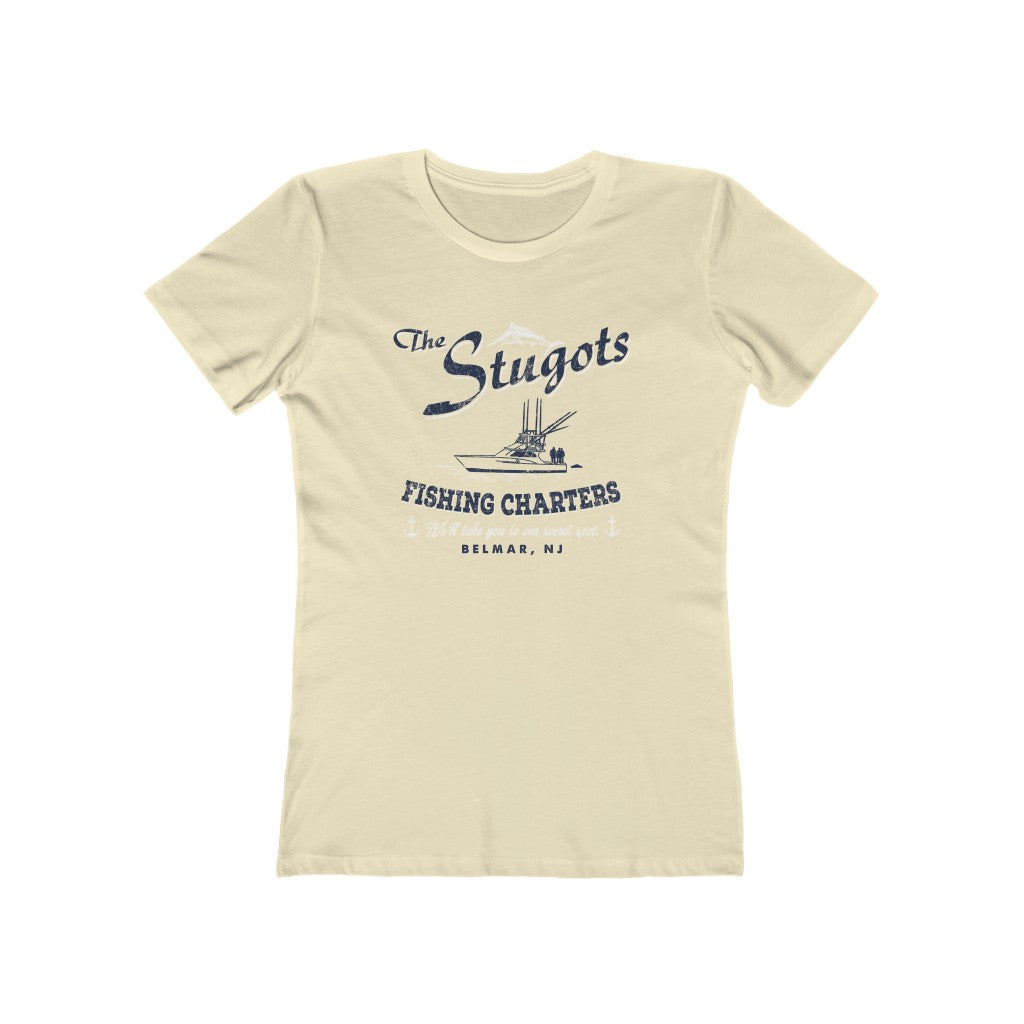 The Stugots Fishing Charters Women's Boyfriend Tee