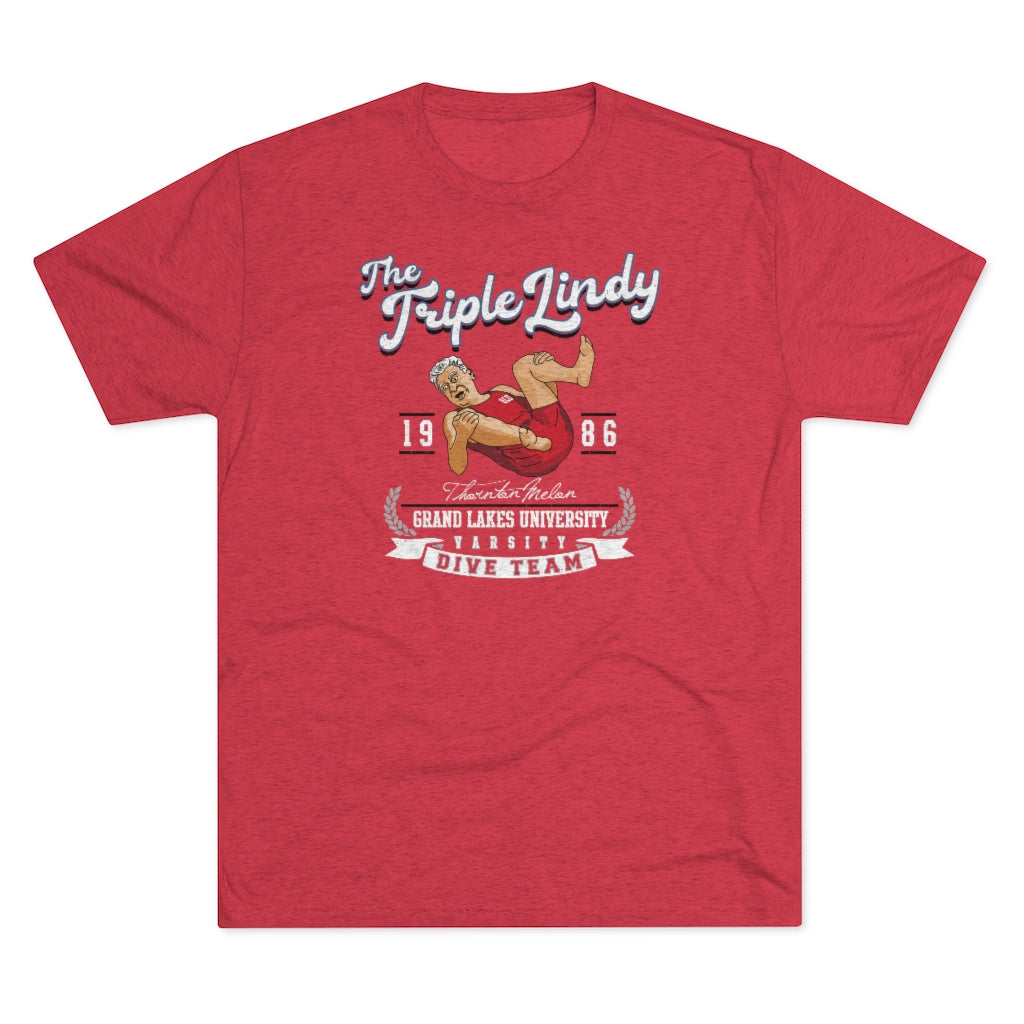 The Triple Lindy Men's/Unisex Tri-Blend Ultra Soft Tee
