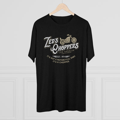 Zed's Choppers Men's/Unisex Tri-Blend Ultra Soft Tee