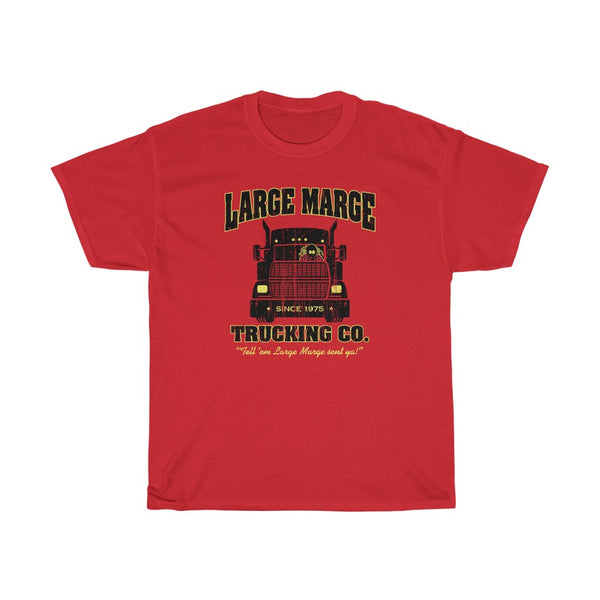 Large Marge Trucking Men's Relaxed Fit Short Sleeve Tee