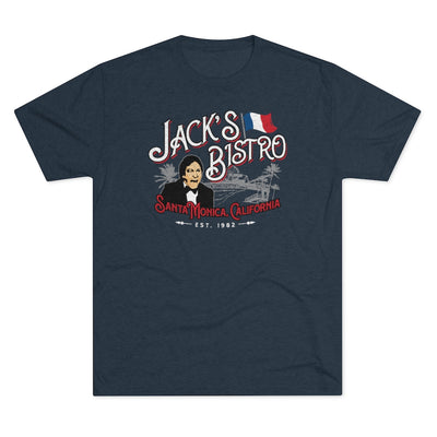 Jack's Bistro Men's/Unisex Tri-Blend Ultra Soft Tee