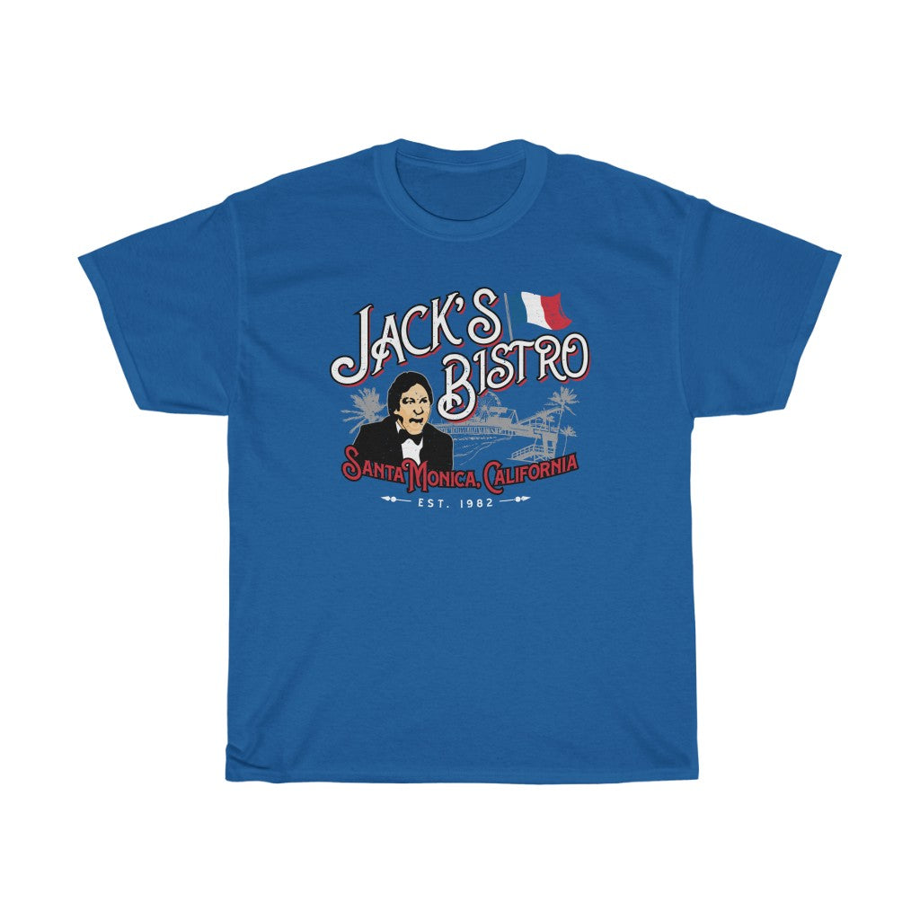 Jack's Bistro Men's Relaxed Fit Short Sleeve Tee