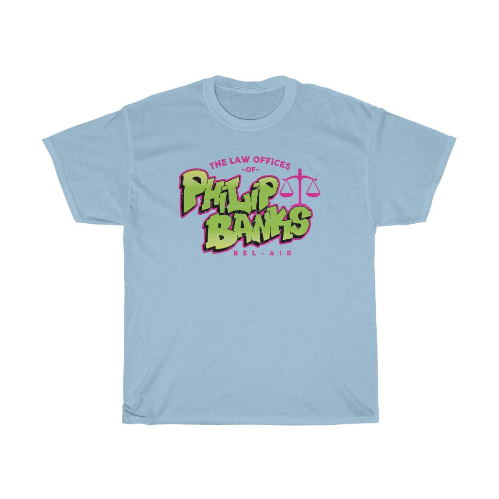 The Law Offices of Philip Banks Men's Relaxed Fit Short Sleeve Tee
