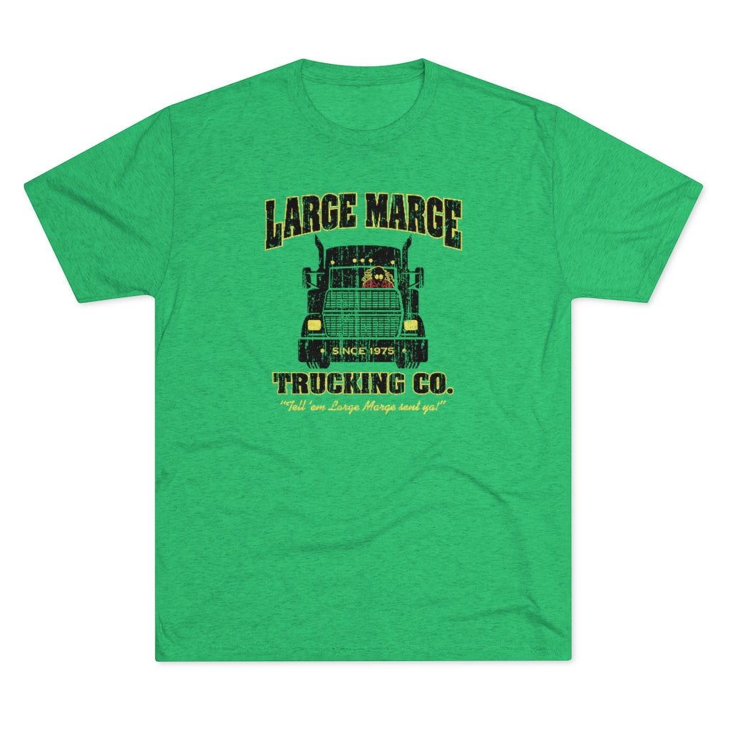 Large Marge Trucking Men's/Unisex Tri-Blend Ultra Soft Tee