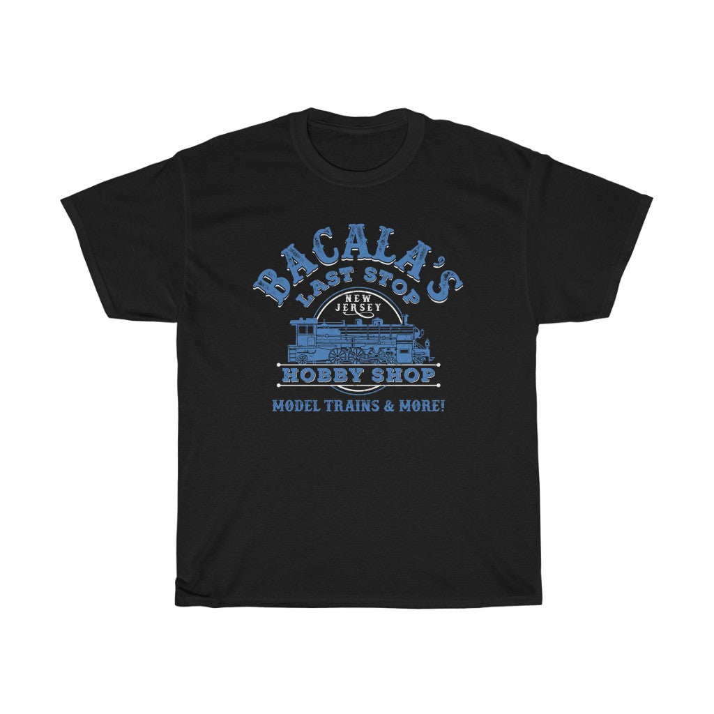 Bacala's Last Stop Hobby Shop Men's Relaxed Fit Short Sleeve Tee