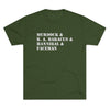 A-Team Men's/Unisex Tri-Blend Ultra Soft Tee