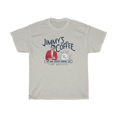 Jimmy's Serious Gourmet Coffee Men's Relaxed Fit Short Sleeve Tee