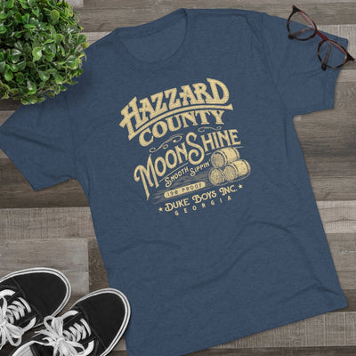 Hazzard County Moonshine Men's/Unisex Tri-Blend Ultra Soft Tee