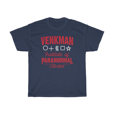 Venkman Institute of Paranormal Studies Men's Relaxed Fit Short Sleeve Tee