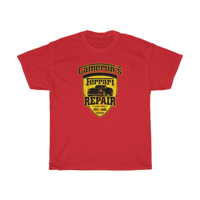 Cameron's Ferrari Repair Men's Relaxed Fit Short Sleeve Tee