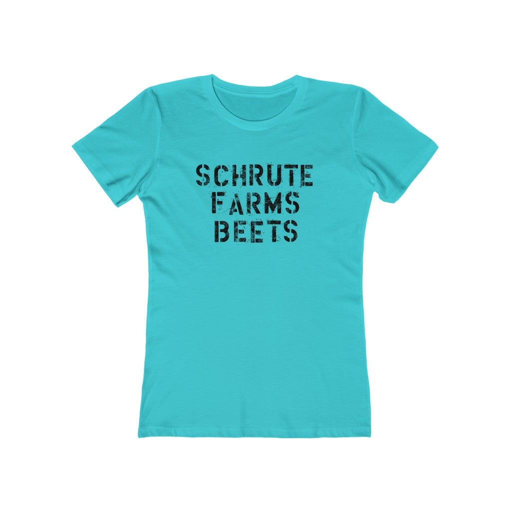 Schrute Farms Beets Women's Boyfriend Tee