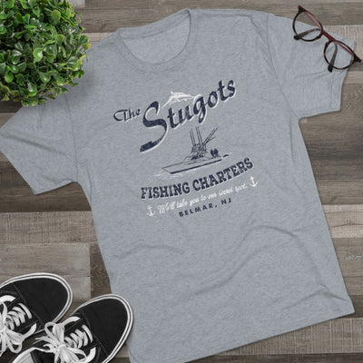 The Stugots Fishing Charters Men's/Unisex Tri-Blend Ultra Soft Tee