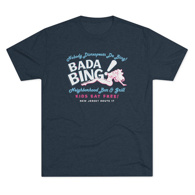 Bada Bing Men's/Unisex Tri-Blend Ultra Soft Tee