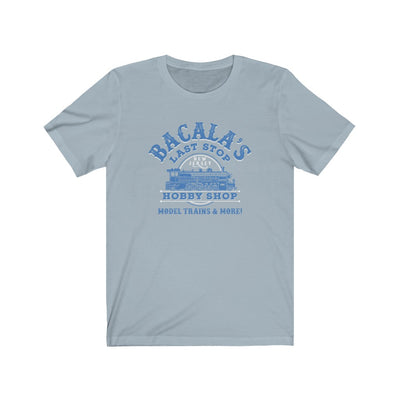 Bacala's Last Stop Hobby Shop Men's/Unisex Super Soft Tee