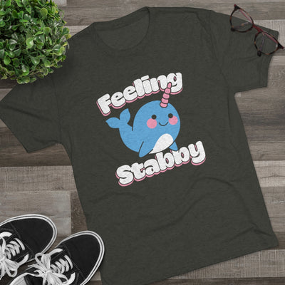 Feeling Stabby Men's/Unisex Tri-Blend Ultra Soft Tee