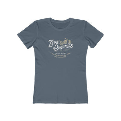 Zed's Choppers Women's Boyfriend Tee