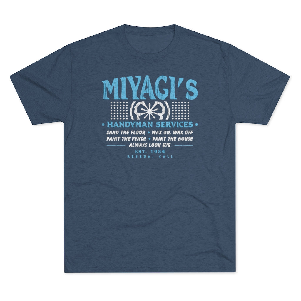 Miyagi's Handyman Services Men's/Unisex Tri-Blend Ultra Soft Tee