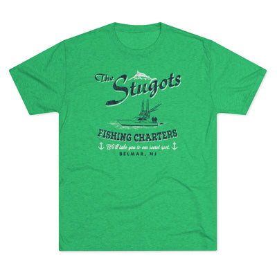 The Stugots Fishing Charters Men's/Unisex Tri-Blend Ultra Soft Tee