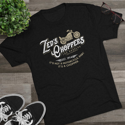 Zed's Choppers Men's/Unisex Tri-Blend Ultra Soft Tee