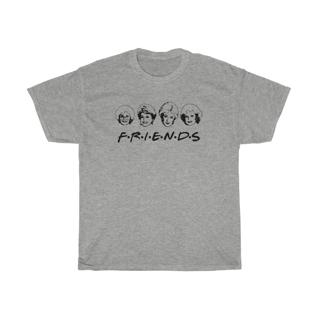 Golden Friends Men's Relaxed Fit Short Sleeve Tee