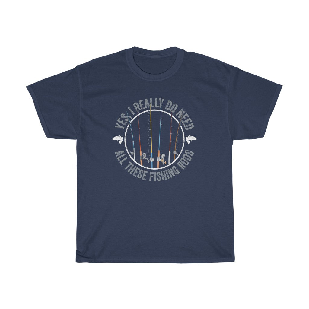 All These Fishing Rods Men's Relaxed Fit Short Sleeve Tee