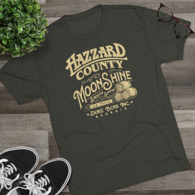 Hazzard County Moonshine Men's/Unisex Tri-Blend Ultra Soft Tee